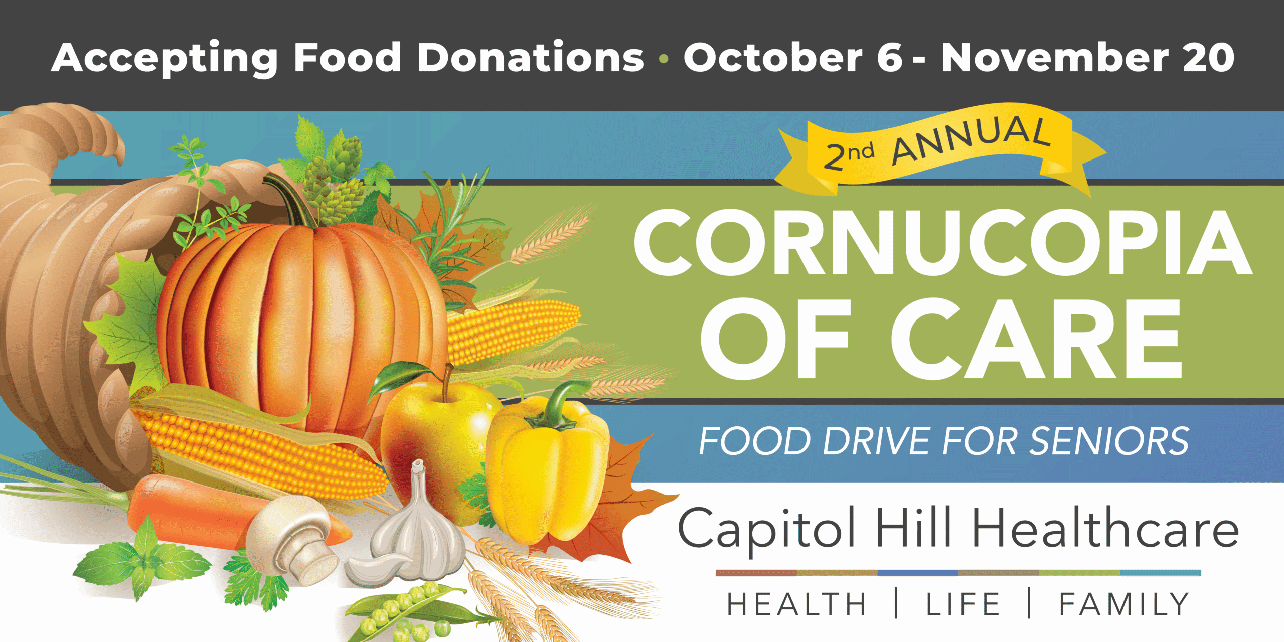 2nd Annual Cornucopia of Care Banner art